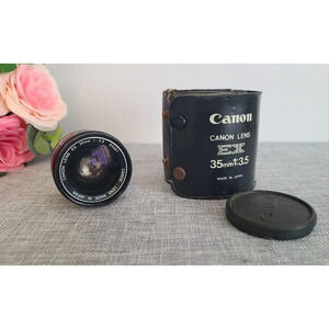 Canon EX 35mm f3.5‎ Lens for EX Mt. Not Tested On Camera